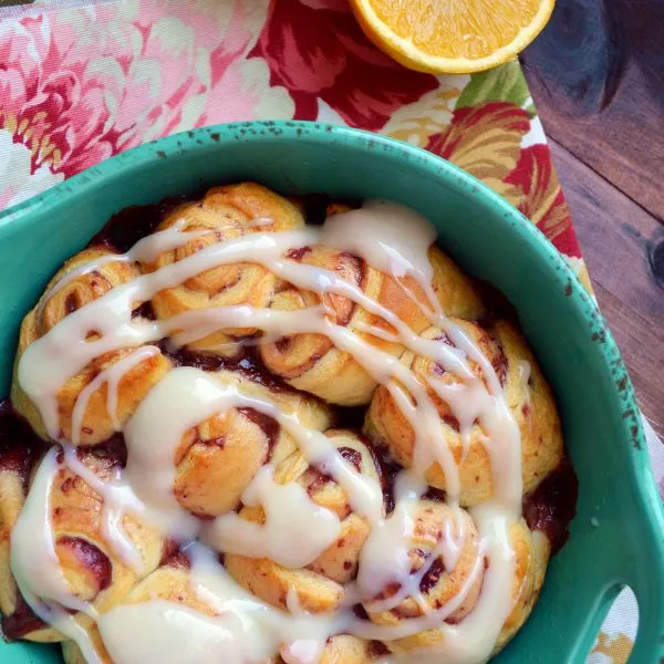 Roles de Frambuesa y Naranja